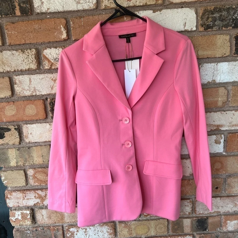 NWT  Capsule 121 Perseverance blazer in Gerber Pink